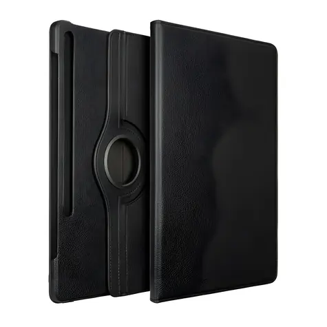 Pouzdro Smart pro Samsung Galaxy Tab S9+ černá / Flipové pouzdro / Stojánek / TPU, eko kůže / 12,4