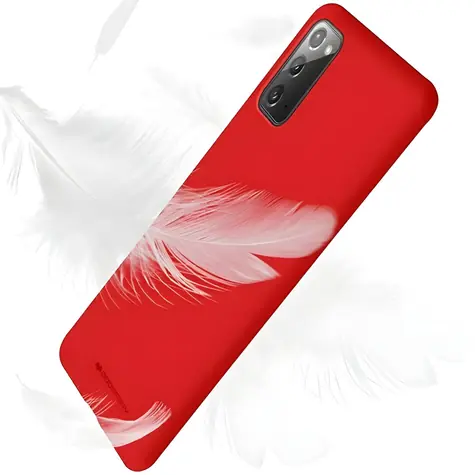 Mercury Soft Samsung Galaxy S23+ (S916) červená / Ochranný kryt / TPU / Soft-touch