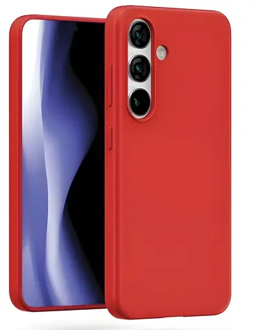 Mercury Soft pouzdro pro Samsung Galaxy S24 (S921) červené / Pouzdro / Matné / TPU