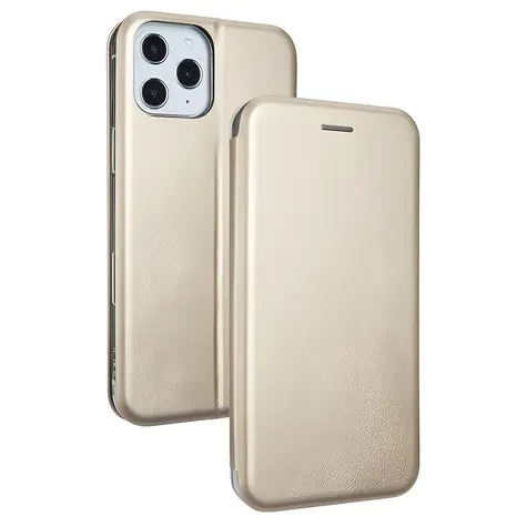 Beline Book Magnetic zlatá / Pouzdro typu kniha / pro Apple iPhone 12 Pro Max / magnetické zapínání