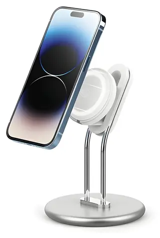 SODI SIM-300 stříbrná / Stojánek na telefon / MagSafe / Hliníková slitina