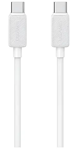 USAMS KY Series US-SJ691 bílá / Datový kabel / USB-C/USB-C / 60W / 1 m / 480 Mb/s