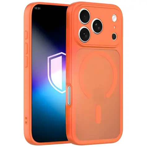 3mk Misty MagCase oranžová / Zadní kryt / Apple iPhone 17/18 Pro / MagSafe