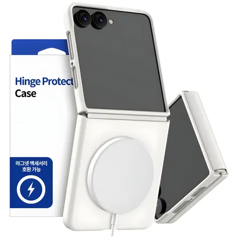 Araree Aero Flex M krémová / Pouzdro / Samsung Galaxy Z Flip8 / MagSafe / Qi2
