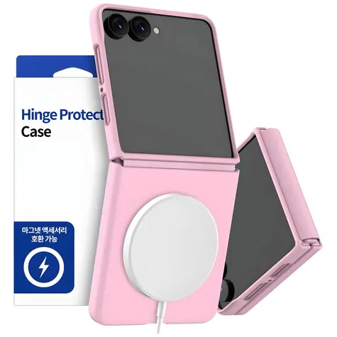 Araree Aero Flex M růžová / Ochranný kryt pro Samsung Galaxy Z Flip8 / MagSafe / TPU + PC