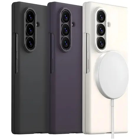 Araree Aero Flex M krémová / Ochranný kryt pro Samsung Galaxy Z Fold8 Ultra / MagSafe / TPU + PC