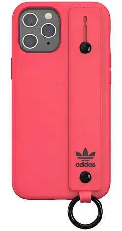 Adidas OR Hand Strap Case růžová / Pouzdro s poutkem na ruku / Apple iPhone 12 Pro Max