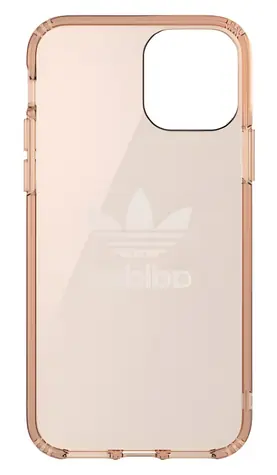 Adidas OR Big Logo růžovozlatá / Kryt / Apple iPhone 11 Pro / Polykarbonát, TPU