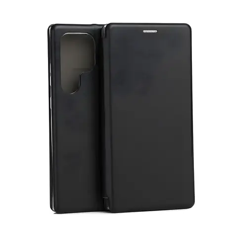 Beline Book Magnetic Case pro Samsung Galaxy S24 Ultra černá / Pouzdro / Flipové / Peněženka / Magnetické zavírání