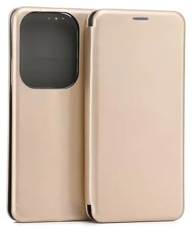 Beline Book Magnetic pro Tecno Spark 20 Pro zlatá / Pouzdro / Flipové s klopou / Magnetické zavírání