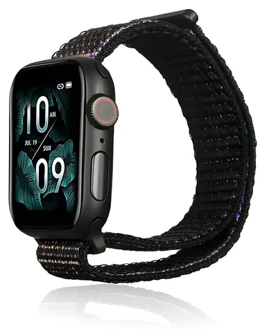 Beline Nylon Strap černá / Řemínek pro Apple Watch / 38/40/41mm