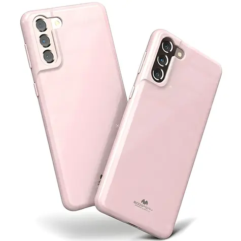 Mercury Jelly Case růžová / Kryt / Apple iPhone 13 Pro/13 / Zvýšené okraje displeje