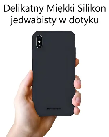Mercury Silicone Case tmavě modrá / Pouzdro / Samsung Galaxy A33 5G (SM-A336) / Silikonové
