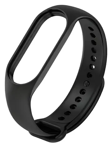 Beline silikonový náramek Mi Band 5/6 černá / Náramek / pro Xiaomi Mi Band 5 a 6