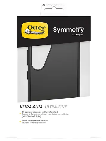 Samsung by Otterbox Symmetry Magnet černá / Kryt / Galaxy S25+ / Magnetický / Qi2