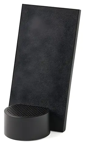 Lexon City Energy Pro LD145N černá / Bezdrátová nabíječka s reproduktorem / 10W / Bluetooth 5.0 / USB-C