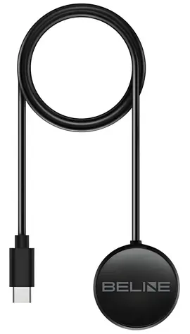 Beline bezdrátová nabíjecí stanice pro Samsung Galaxy Watch černá / Nabíjecí stanice / USB-C / 1 m