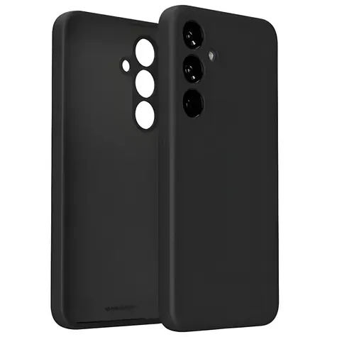 Mercury Silicone pouzdro pro Samsung Galaxy S23 FE (S711) černá / Pouzdro na mobil / Silikonové