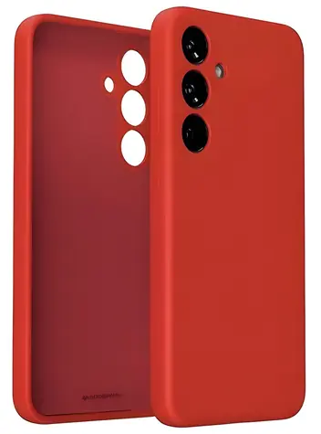 Mercury Silicone pouzdro pro Samsung Galaxy S23 FE (S711) červená / Pouzdro na mobil / Silikonové