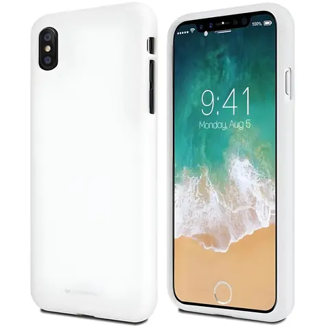 Mercury Soft Feeling bílá / Ochranný kryt / pro Huawei Mate 20