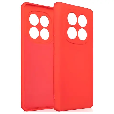 Beline Silicone Case červená / Ochranný kryt / pro Xiaomi Redmi Note 14 Pro / silikonový