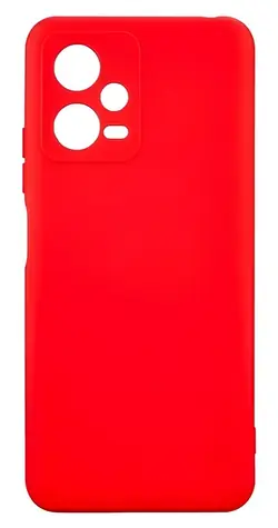 Beline Silicone Case Xiaomi Redmi Note 12 5G/Poco X5 5G červená / Pouzdro / Silikonové / Textilní podšívka