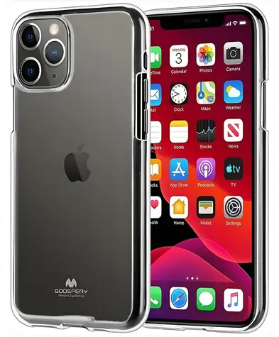 Mercury Jelly Case pro Apple iPhone 14 Plus a 15 Plus průhledný / Kryt na mobil / silikonový / 6,7
