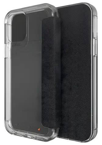 Gear4 Wembley Flip Wallet čirá / Peněženkové pouzdro / Apple iPhone 12/12 Pro