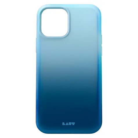 LAUT Huex Fade iPhone 12 a 12 Pro modrá / Pouzdro / TPU / IML technologie