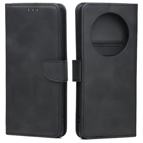 Marv Wallet Case pro Honor Magic7 Lite černá / Peněženkové pouzdro / Eko-kůže / Magnetické zavírání