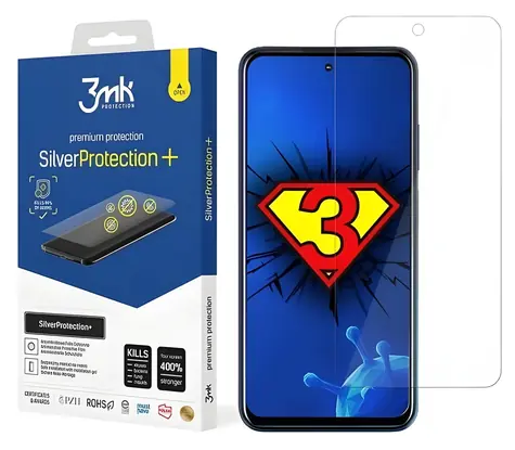 3mk SilverProtection+ ochranná fólie pro HTC Desire 21 Pro 5G / Ochranná fólie / antimikrobiální / mokrá instalace