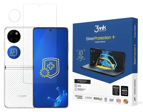 3mk SilverProtection+ Huawei P50 Pocket Folded Edition / Ochranná fólie / antimikrobiální / samohojivá