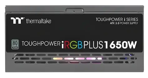 Thermaltake Toughpower iRGB 1650W / Zdroj / Modulární / 80+ Titanium / 140mm / Gen5