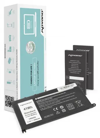 Baterie YRDD6 pro Dell Inspiron 14 5481, 5590 / Baterie pro notebook / 3600 mAh / 41 Wh