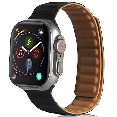 Beline Magnetic černá / Pásek pro Apple Watch / 38/40/41mm / magnetický
