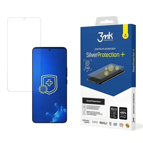3mk SilverProtection+ pro Sony Xperia 10 VI / Ochranná fólie / Antimikrobiální / Mokrá instalace