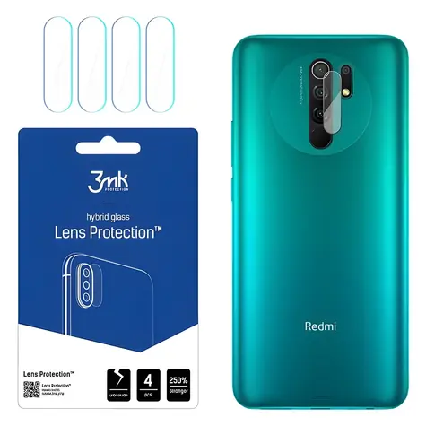 3mk Lens Protection pro Xiaomi Redmi 9 / Ochranné sklo / Kamera / 4 ks