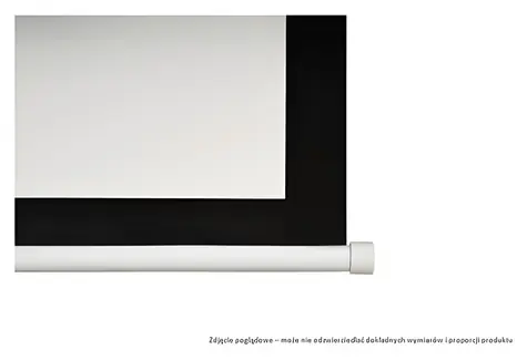 Cinema 280 / Promítací plátno / ruční / nástěnné / 16:9 / 280x200 cm / bílé matné