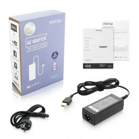 Napájecí adaptér pro Lenovo Yoga 45W / Nabíječka notebooku / 20V / 2,25A / konektor 11,0x4,5 mm