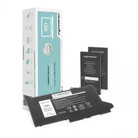 Baterie MYJ96 pro Dell Latitude E7390, E7490 / Baterie pro notebook / 11,4V / 3600 mAh / 41 Wh