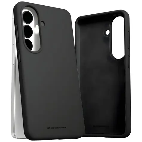 Mercury Silicone pouzdro pro Samsung Galaxy S26 černá / Pouzdro / Silikon / Bezdrátové nabíjení
