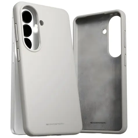 Mercury Silicone Samsung Galaxy S26 Stone / Kryt na mobil / Silikon / Bezdrátové nabíjení