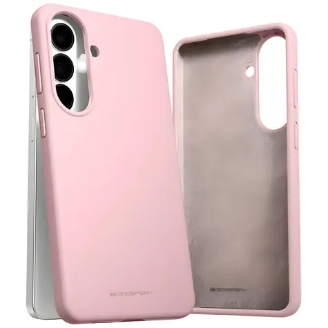 Mercury Silicone kryt pro Samsung Galaxy S26+ pískově růžová / Kryt / Silikon