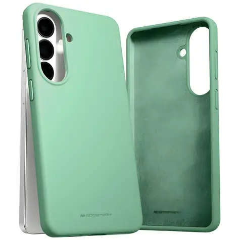 Mercury Silicone kryt pro Samsung Galaxy S26+ zelená / Kryt / Silikon