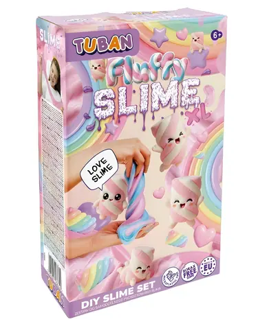 TUBAN Sada na výrobu slizu Fluffy XL / Kreativní hračka / DIY