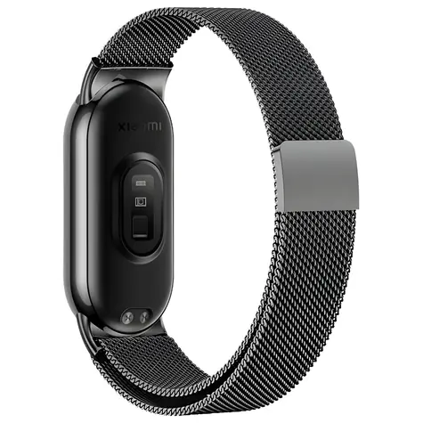 Beline Magnetic Mi Band 10/9/8 černá / Pásek / nerezová ocel / magnetický