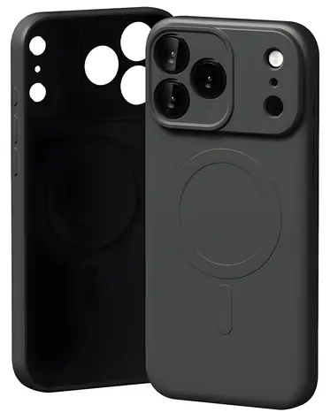 Mercury Semi-Silicone MagSafe Apple iPhone 17 Pro Max černá / Ochranný kryt / Silikon / MagSafe