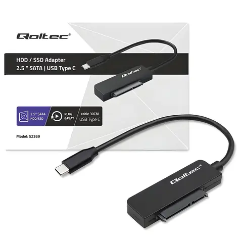 USB-C adaptér na SATA pro 2,5
