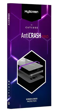 MyScreen antiCRASH PRO 4.0 / Ochranná fólie / pro telefony do 6,5
