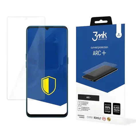 3mk ARC+ / Ochranná fólie / Oppo A91 / Fullscreen
